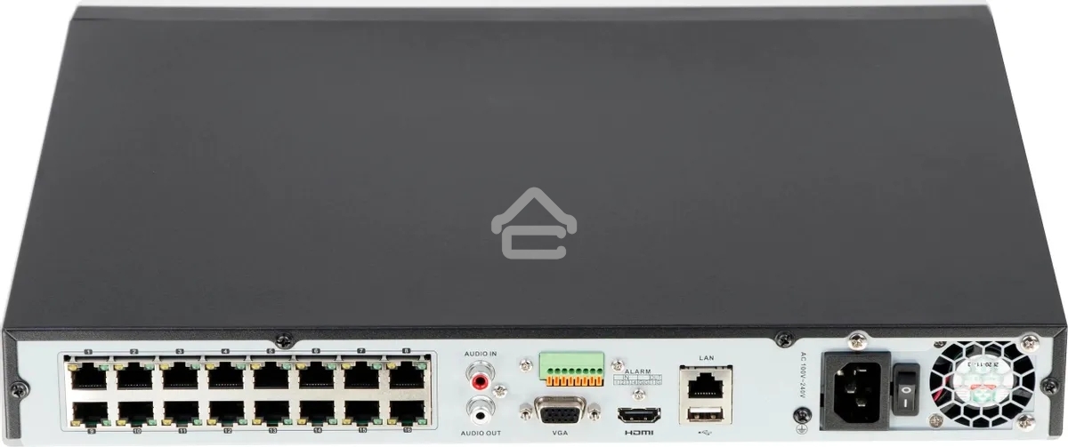 Видеорегистратор HiWatch DS-N316/2P(D)