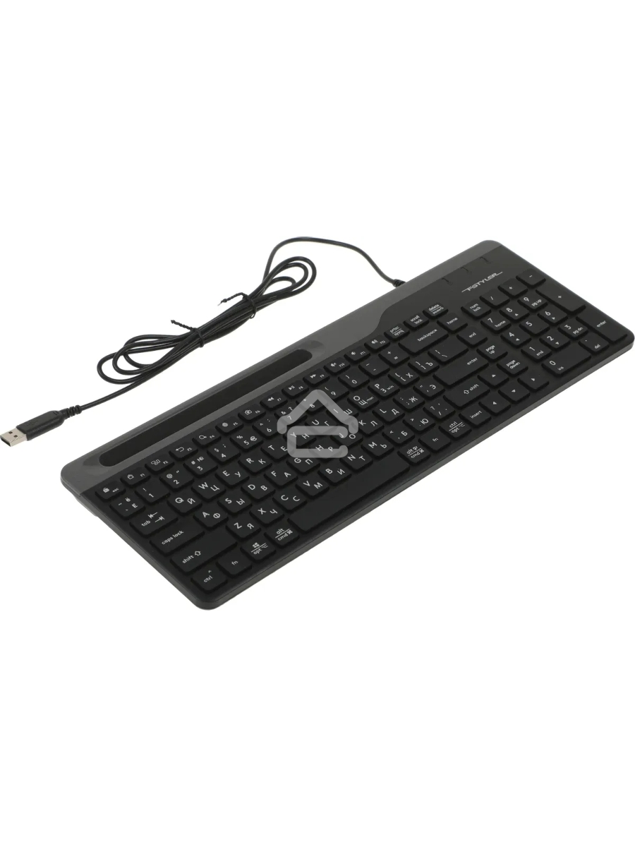 Клавиатура A4Tech Fstyler FK25 проводная, USB, черный/серый