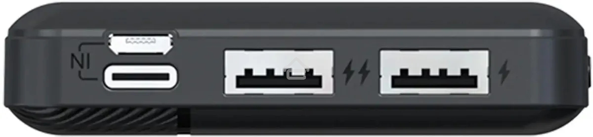 Портативный аккумулятор Buro BP10A 10000mAh 10W 2A 2xUSB-A черный