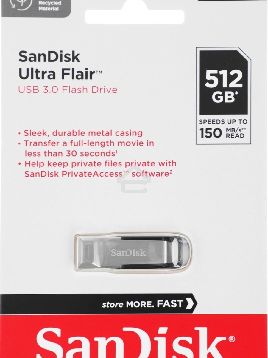 Флеш диск Sandisk USB3 512GB SDCZ73-512G-G46