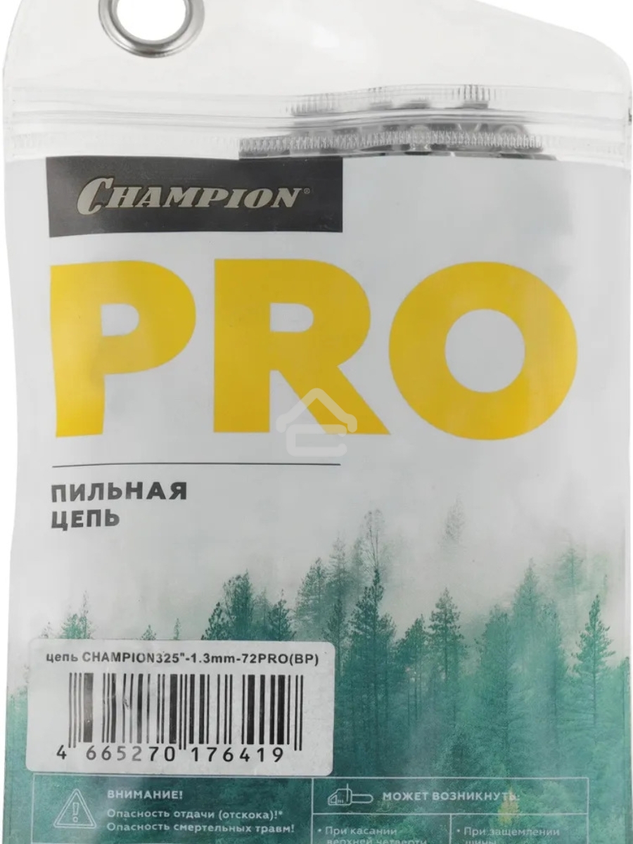 Цепь CHAMPION B050-BP-72E0.325''-1.3мм-72