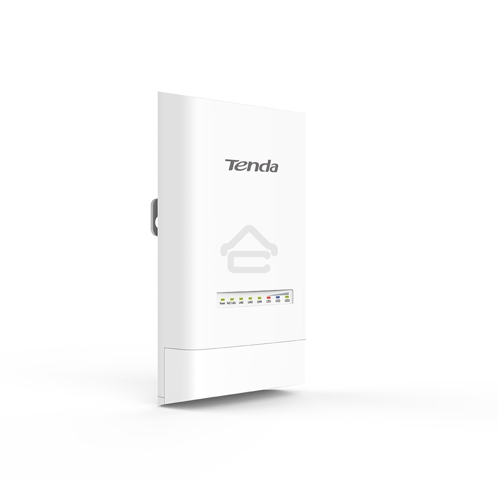 Наружная точка доступа Tenda OS3, 5 ГГц, до 867 Мбит/с, внешняя антенна 1x12dBi, IP65, PoE