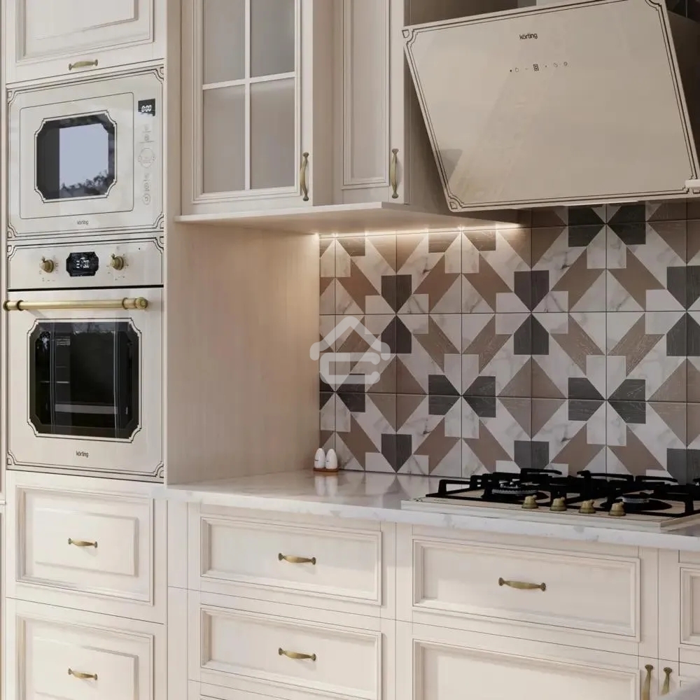 Встраиваемая микроволновая печь Korting KMI 825 RGb бежевый, 25 л, 900 Вт, переключатели - сенсор