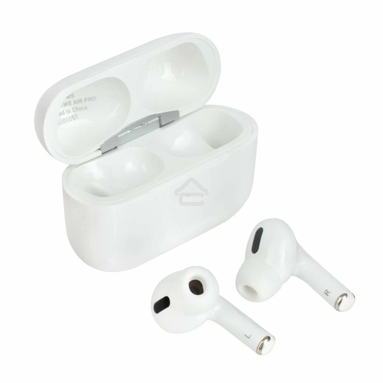 Гарнитура HIPER TWS Air Pro White HTW-M5 /внутриканальные/Bluetooth 5.4/сенсорное управление/до 4 ч.работы до 200 ч.ожидания/кейс 200 мАч/Lightning/белый (HTW-M5)