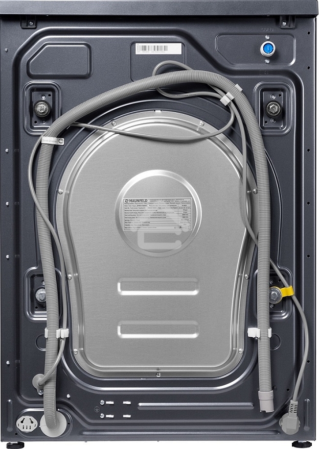 Стирально-сушильная машина Maunfeld MFWD14106SB03 темно-серебристый, загрузка фронтальная 10 кг, 1400 об/мин., класс: В