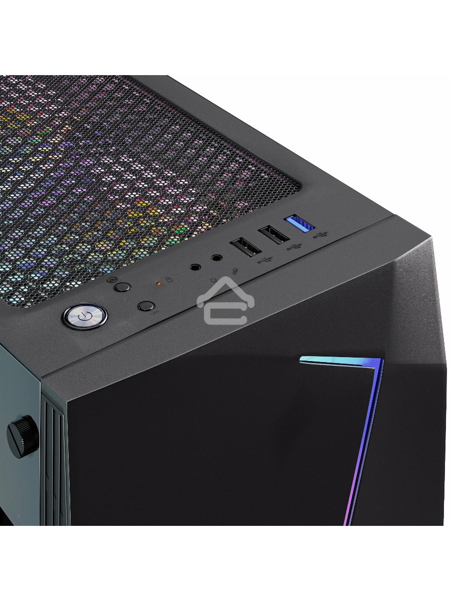 Компьютерный корпус ABR GQ-2 (8018) (USB3.0X1 + USB2.0 X2+audio)