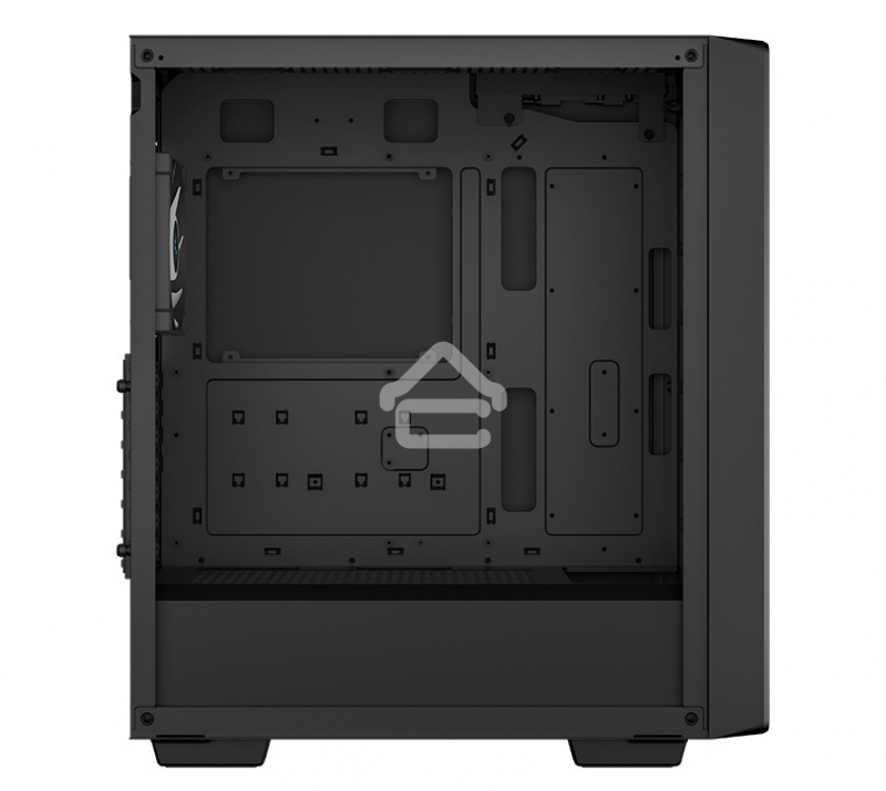 Компьютерный корпус Deepcool CC560 V2 черный без БП ATX 4x120мм 1xUSB 2.0 1xUSB 3.0 audio bott PSU