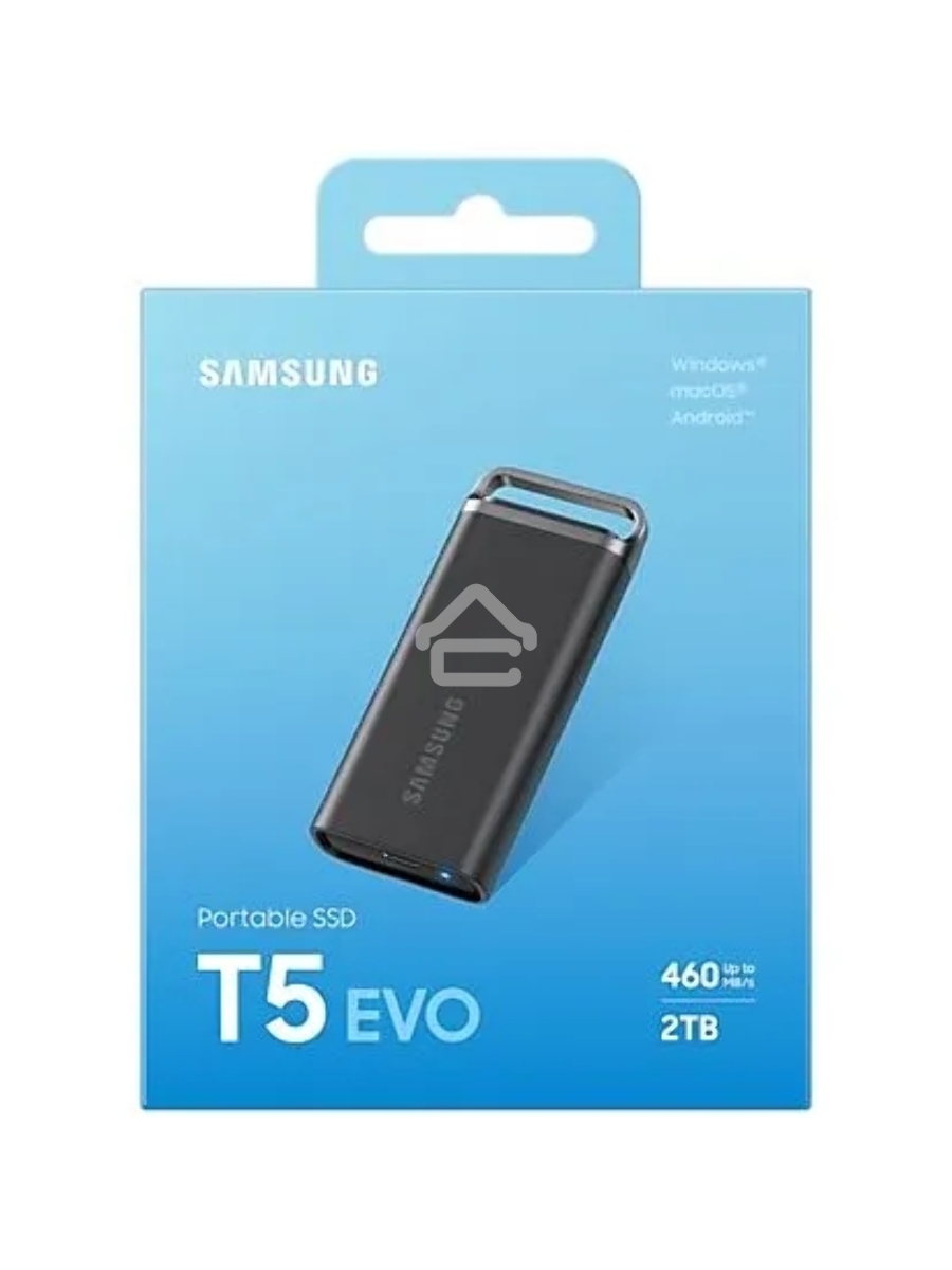 Внешний накопитель SSD Samsung T5 EVO External 2Tb (1024GB) BLACK USB 3.2 (MU-PH2T0S/WW) 1year