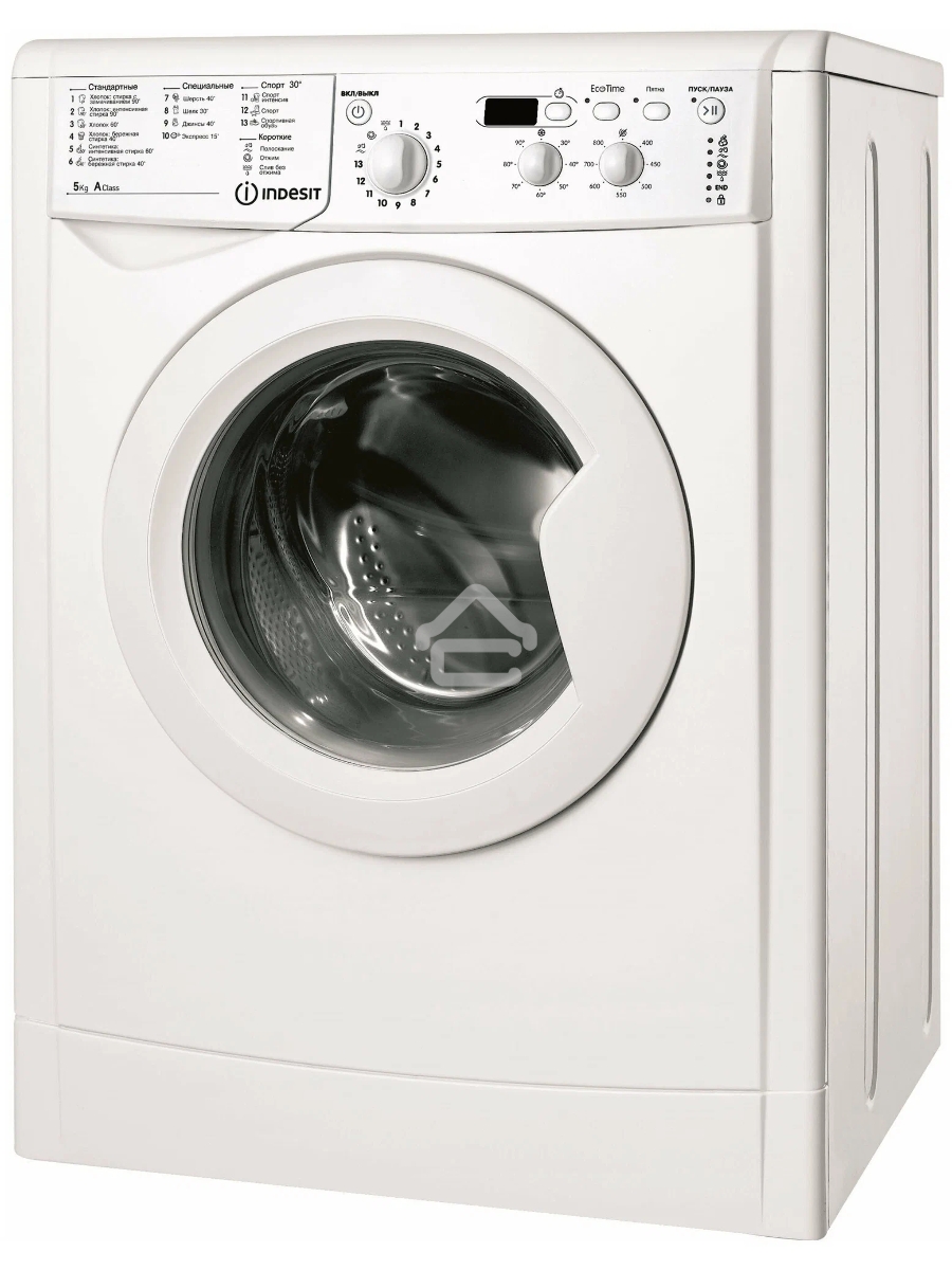 Стиральная машина Indesit IWSD 51051 CIS белый, загрузка фронтальная 5 кг, 1000 об/мин., класс: А