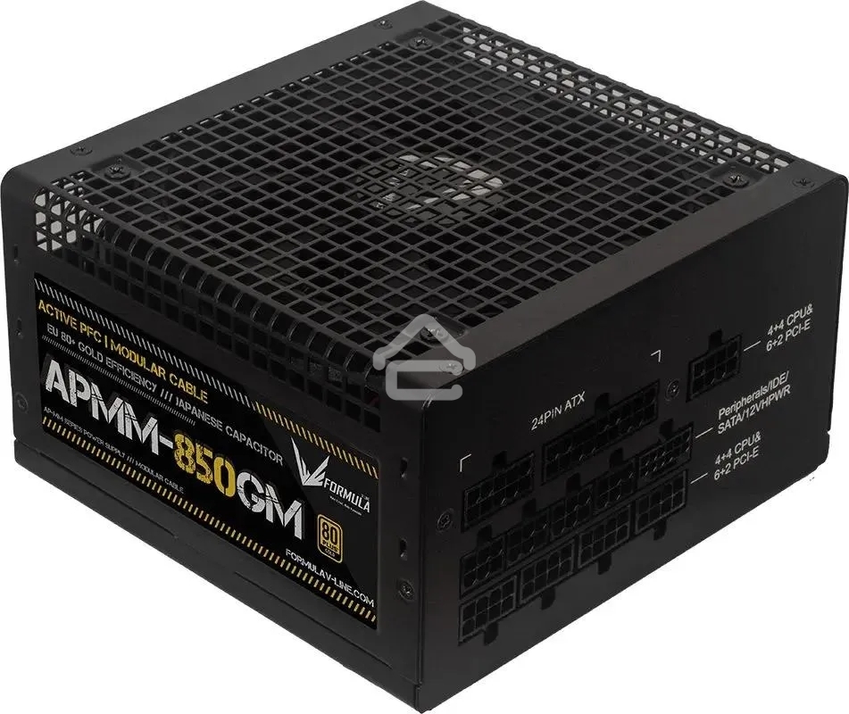 Блок питания Aerocool/Formula ATX 850W APMM-850GM Gen.5 80 PLUS gold (20+4pin) APFC 120мм fan 8xSATA Cab Manag RTL
