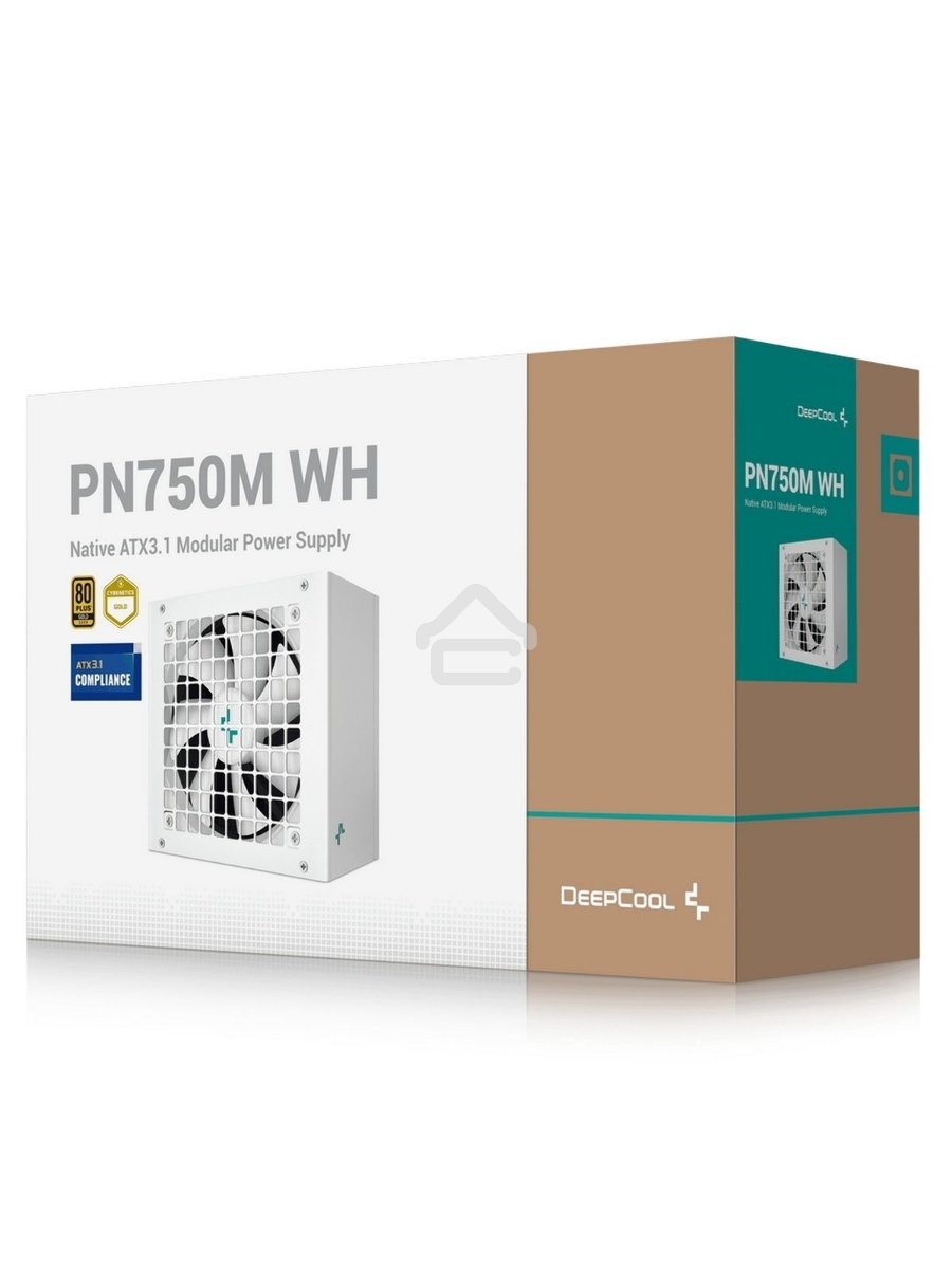 Блок питания Deepcool / GamerStorm PN750M WH V2 Game Storm Gen.5, 750Вт, 80+ Gold, 120мм, белый