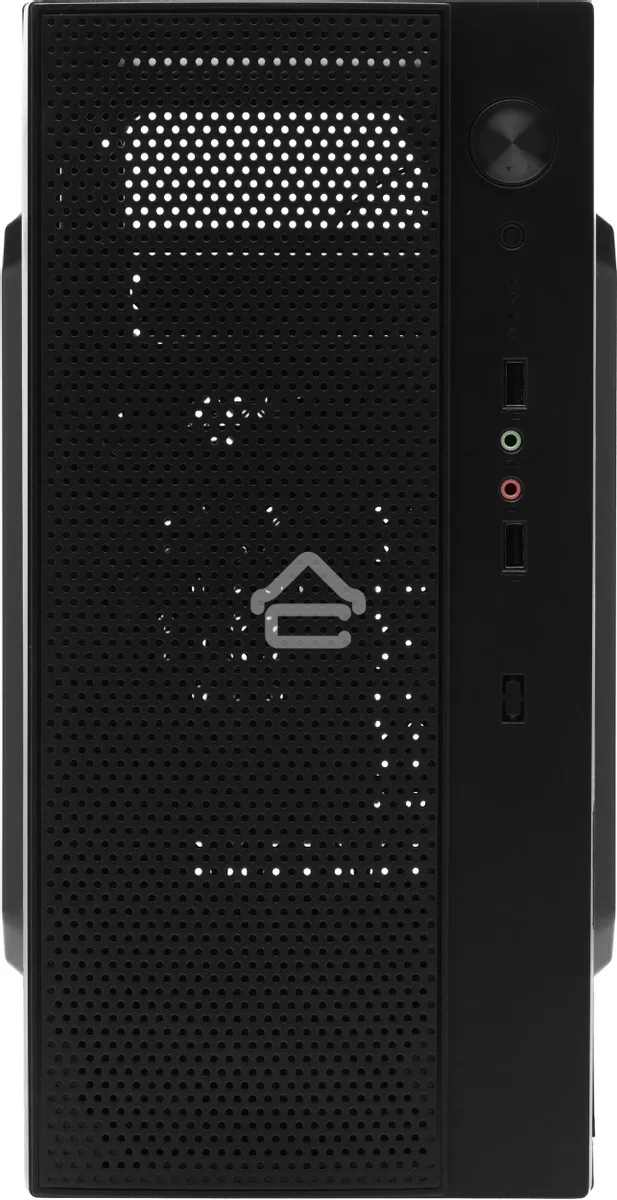 Компьютерный корпус Accord ENTRY ACC-242B черный без БП mATX 2xUSB 2.0 audio