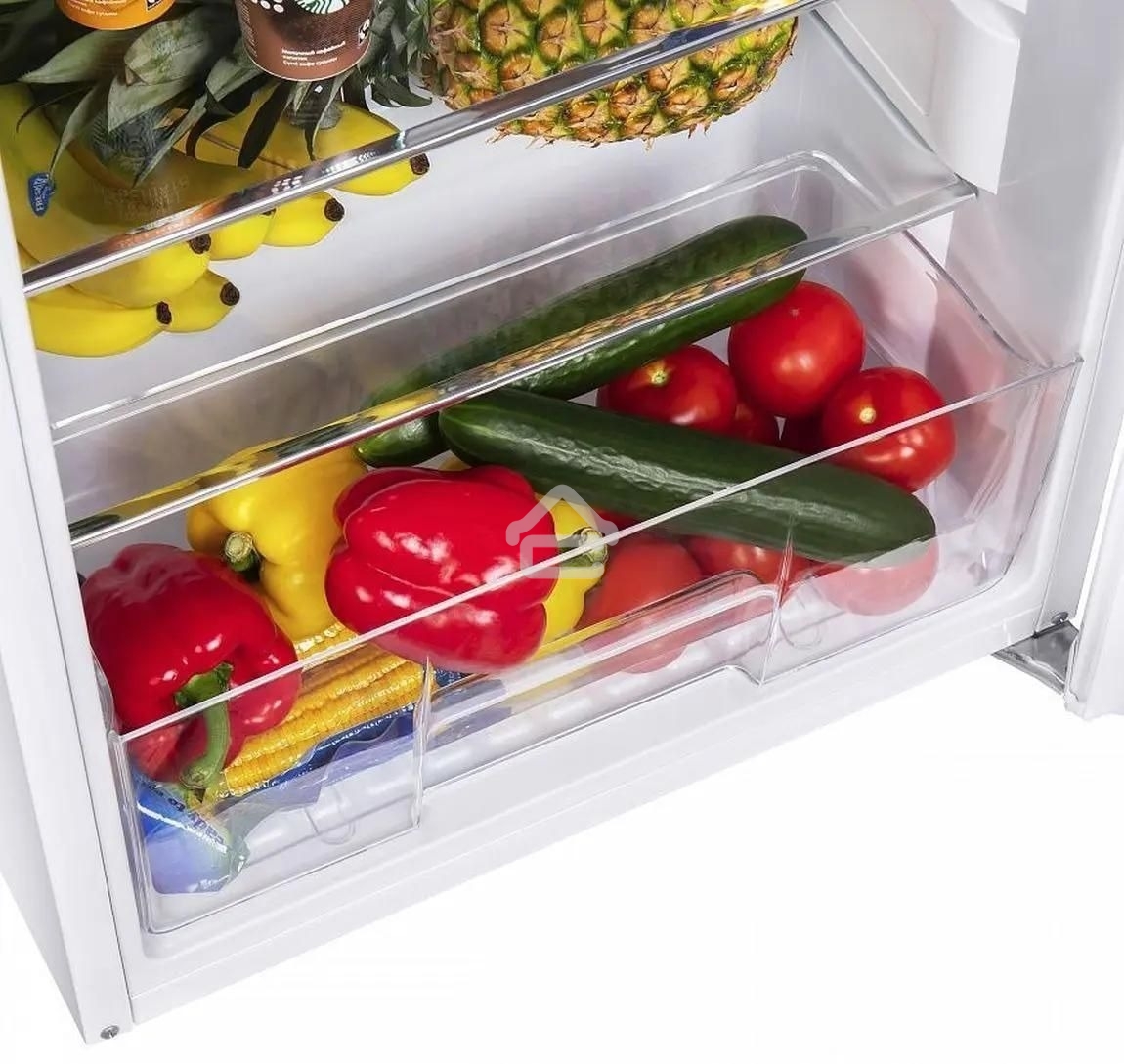 Холодильник Maunfeld MFF143W белый двухкамерный 170/41л морозилка снизу