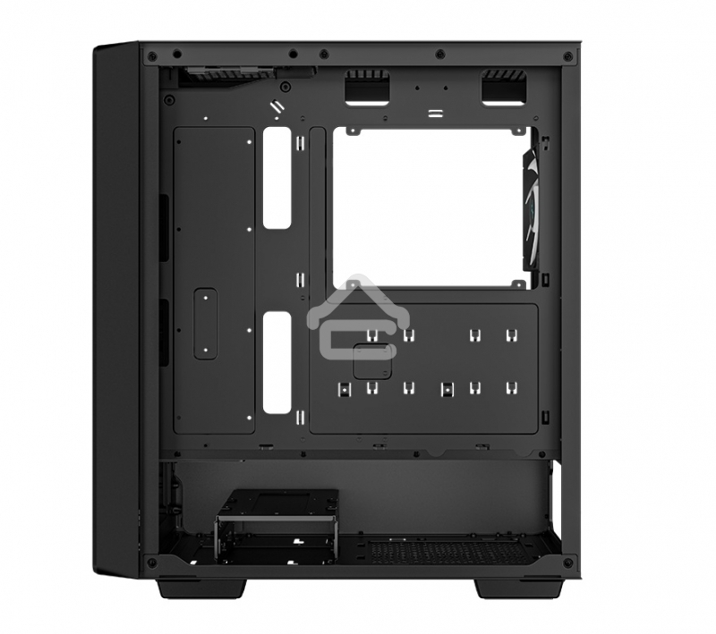 Компьютерный корпус Deepcool CC560 V2 черный без БП ATX 4x120мм 1xUSB 2.0 1xUSB 3.0 audio bott PSU