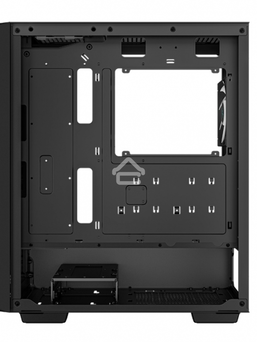Компьютерный корпус Deepcool CC560 V2 черный без БП ATX 4x120mm 1xUSB2.0 1xUSB3.0 audio bott PSU