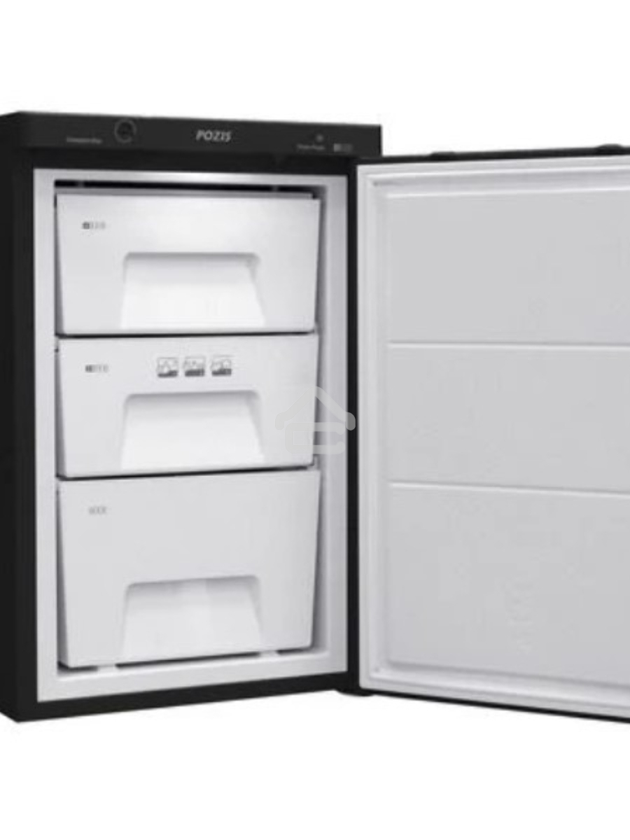 Морозильная камера Pozis FV-108. черный. 90 л, 3 ящика
