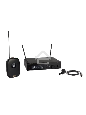 Микрофонная система SHURE [SLXD14E/85М-H56] беспроводная, с поясным передатчиком SLXD1 и петличным микрофоном WL185. Частота UHF 518-562 МГц