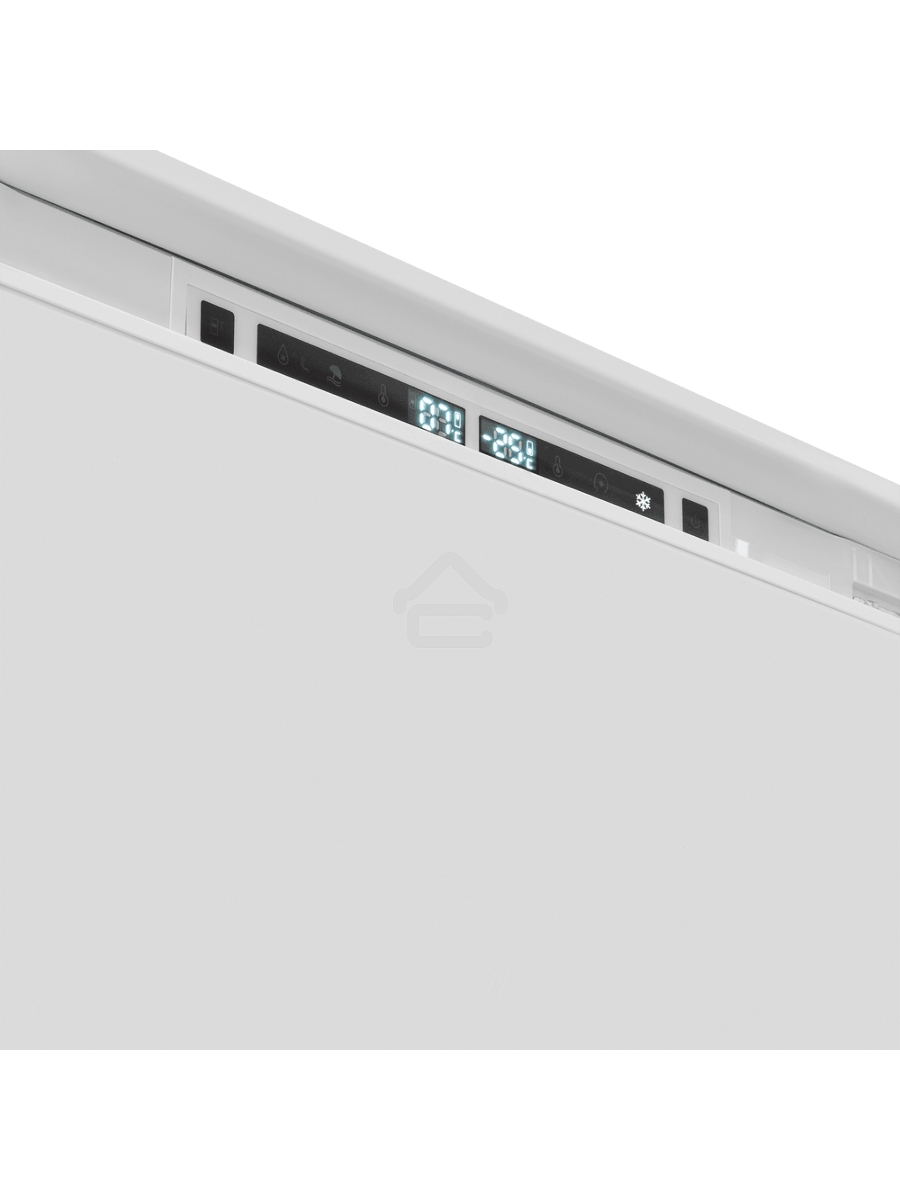 Встраиваемый холодильник Maunfeld MBF193NFW1GR Inverter белый двухкамерный 257/84 л морозилка снизу, No Frost