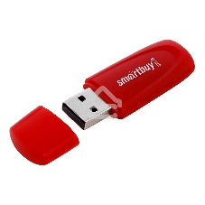 Флешка USB Smartbuy R/W Scout Red (SB032Gb2SCR), 32Gb, USB 2.0, R/W 13/8, красный