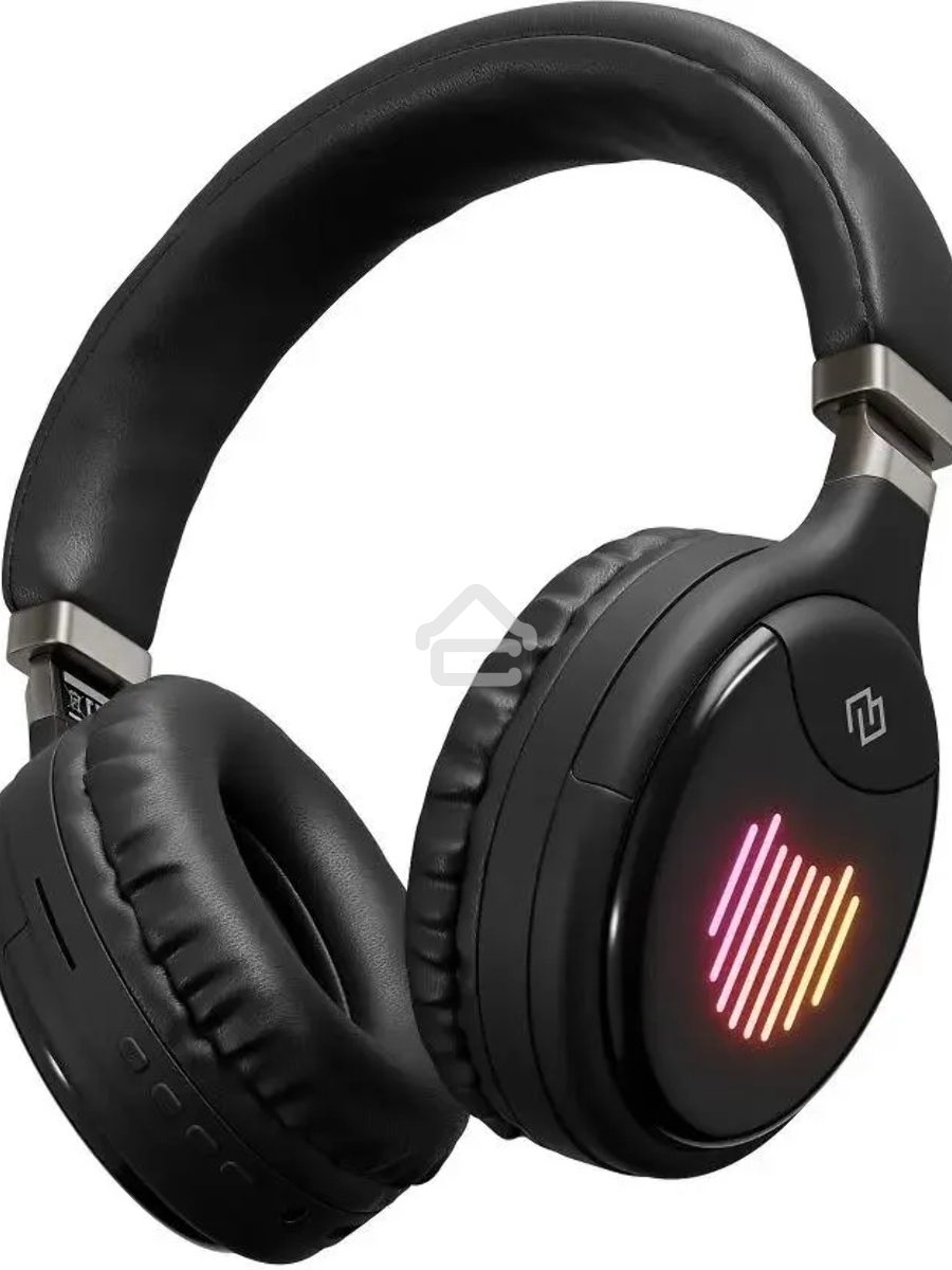 Гарнитура накладные Digma BT-16 черный беспроводные bluetooth оголовье