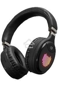 Гарнитура накладные Digma BT-16 черный беспроводные bluetooth оголовье