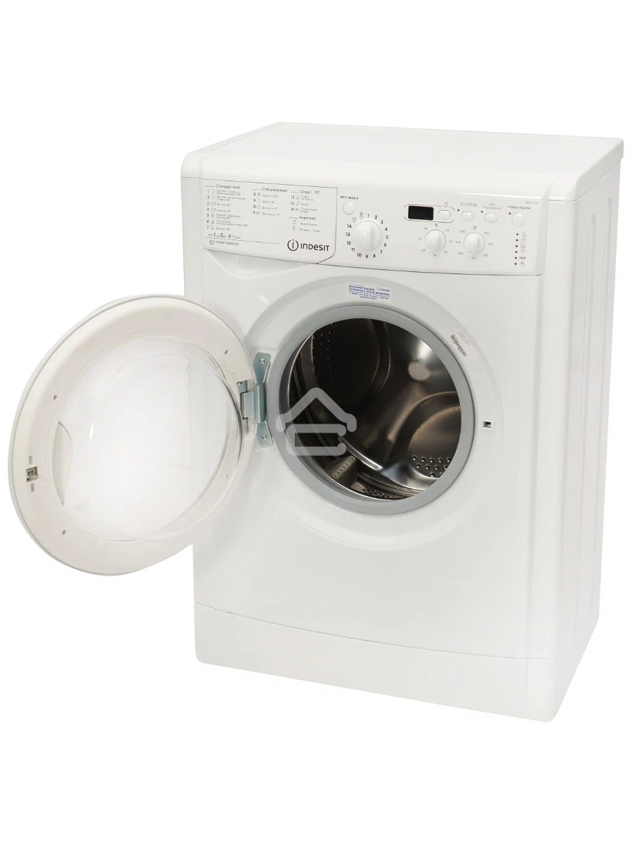 Стиральная машина Indesit IWSD 51051 CIS белый, загрузка фронтальная 5 кг, 1000 об/мин., класс: А