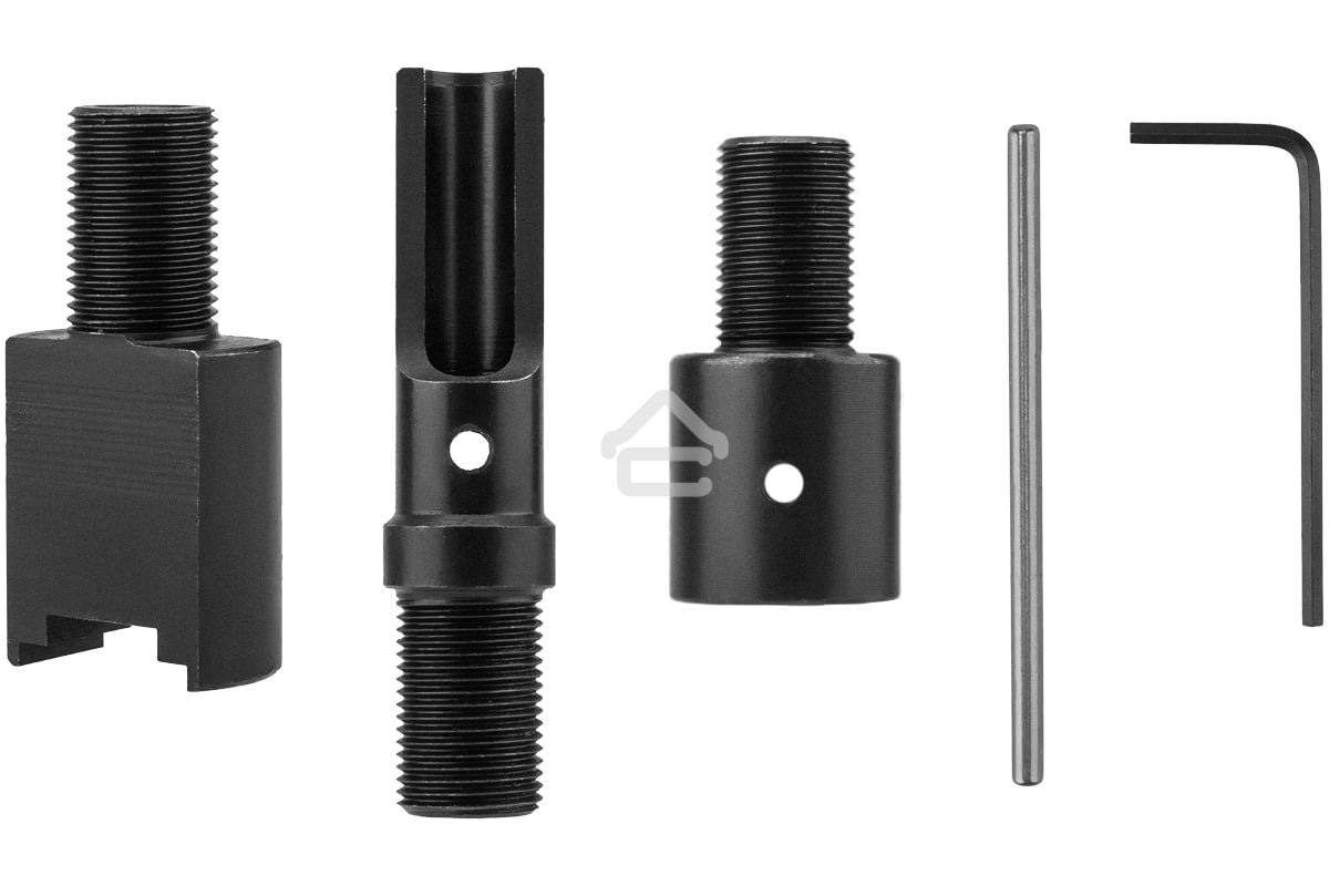 Пистолет гвоздезабивной газовый монтажный Kranz GN100, 100Дж, длина гвоздей 15-40мм, диаметр 2,7-3мм