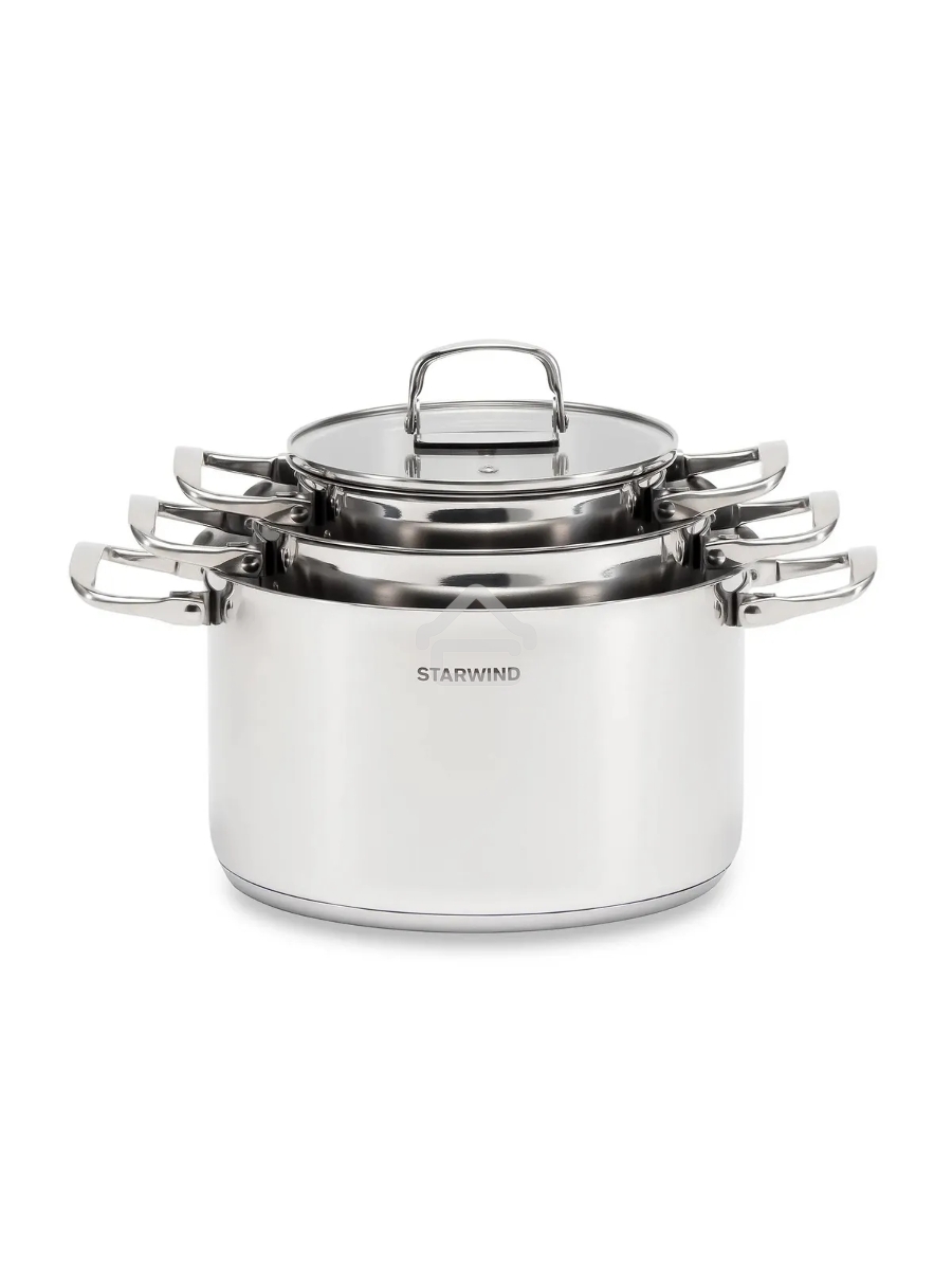 Набор кастрюль Starwind Chef Compact 6 предметов (SW-CH3006)