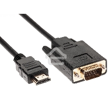 Кабель-переходник VCOM CG596-1.8M HDMI --> VGA_M/M 1,8 м