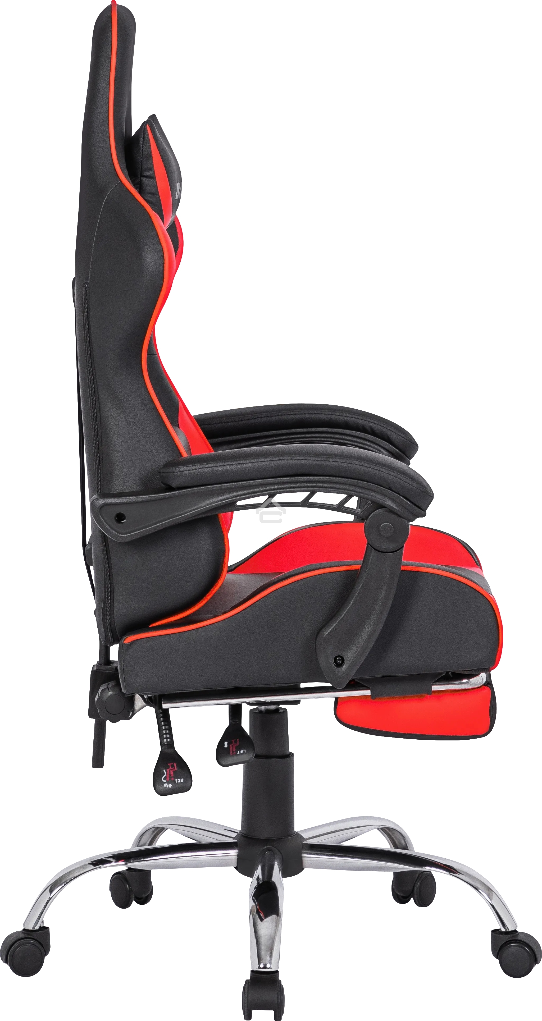 Кресло игровое Defender PILOT RED/BLACK