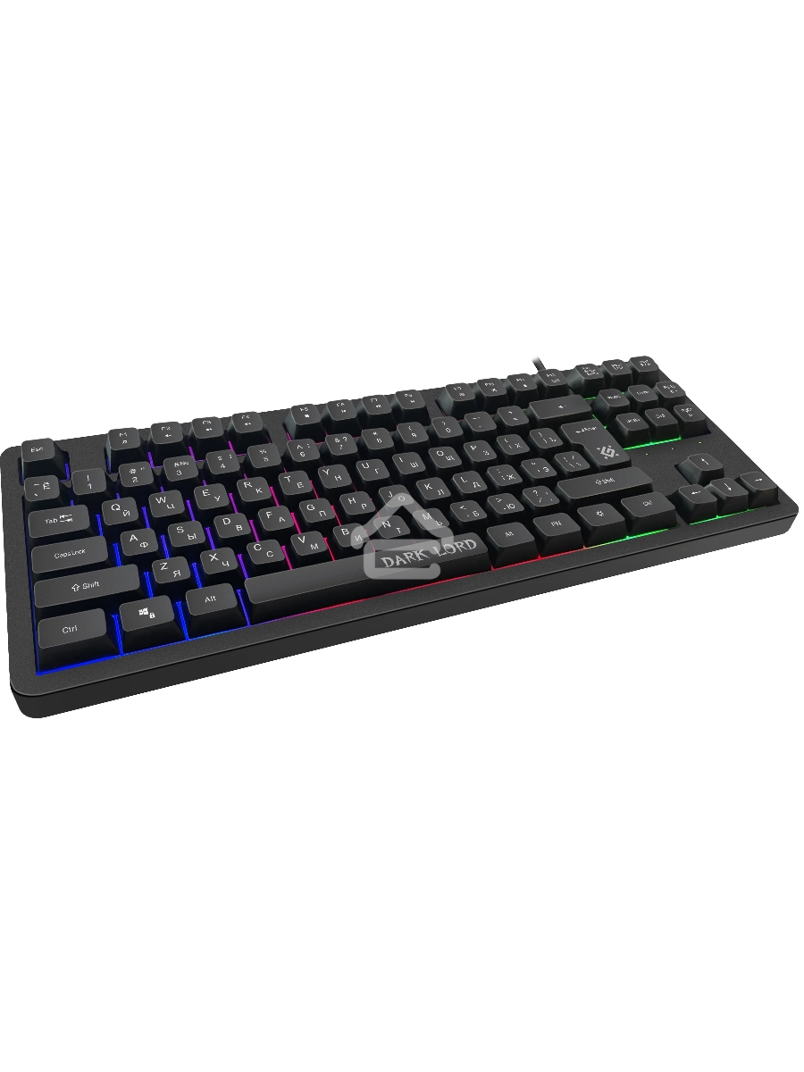 Клавиатура Defender Dark Lord GK-580  проводная, USB, черный