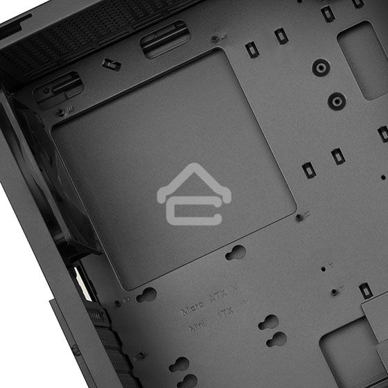 Компьютерный корпус Silverstone SST-PS15B-PRO Precision Mini Tower Micro ATX Computer Case, tempered glass, 2x 120мм ARGb, 1x ARGb Controller, black