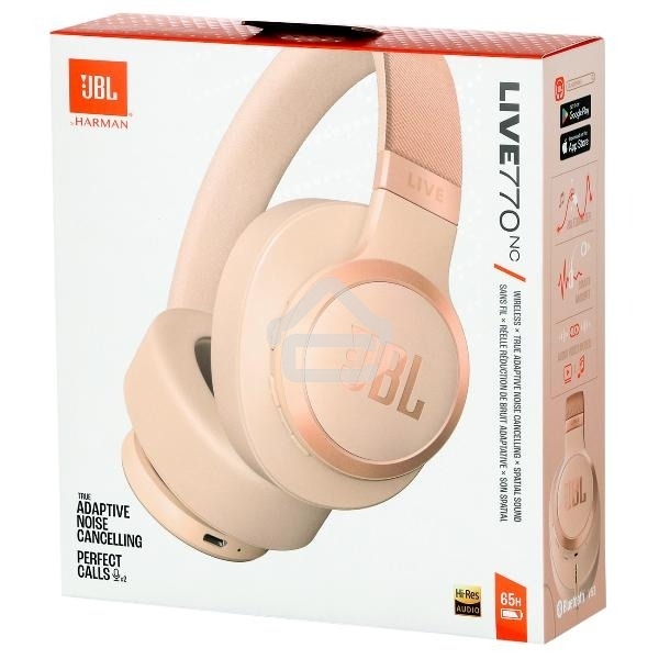 Наушники JBL LIVE 770 NC бежевый