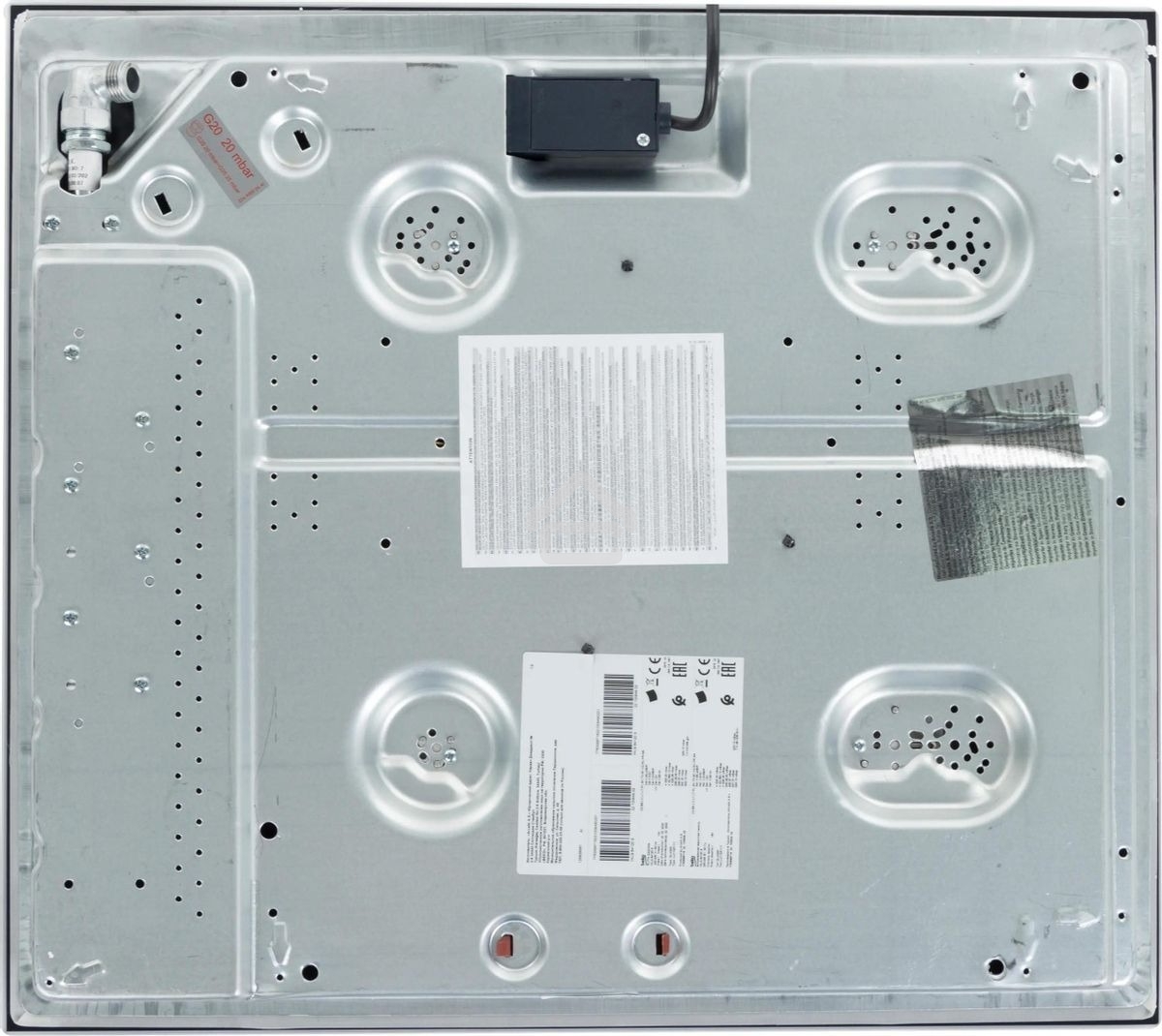 Встраиваемая газовая варочная поверхность Beko HILG 64120 S, черный