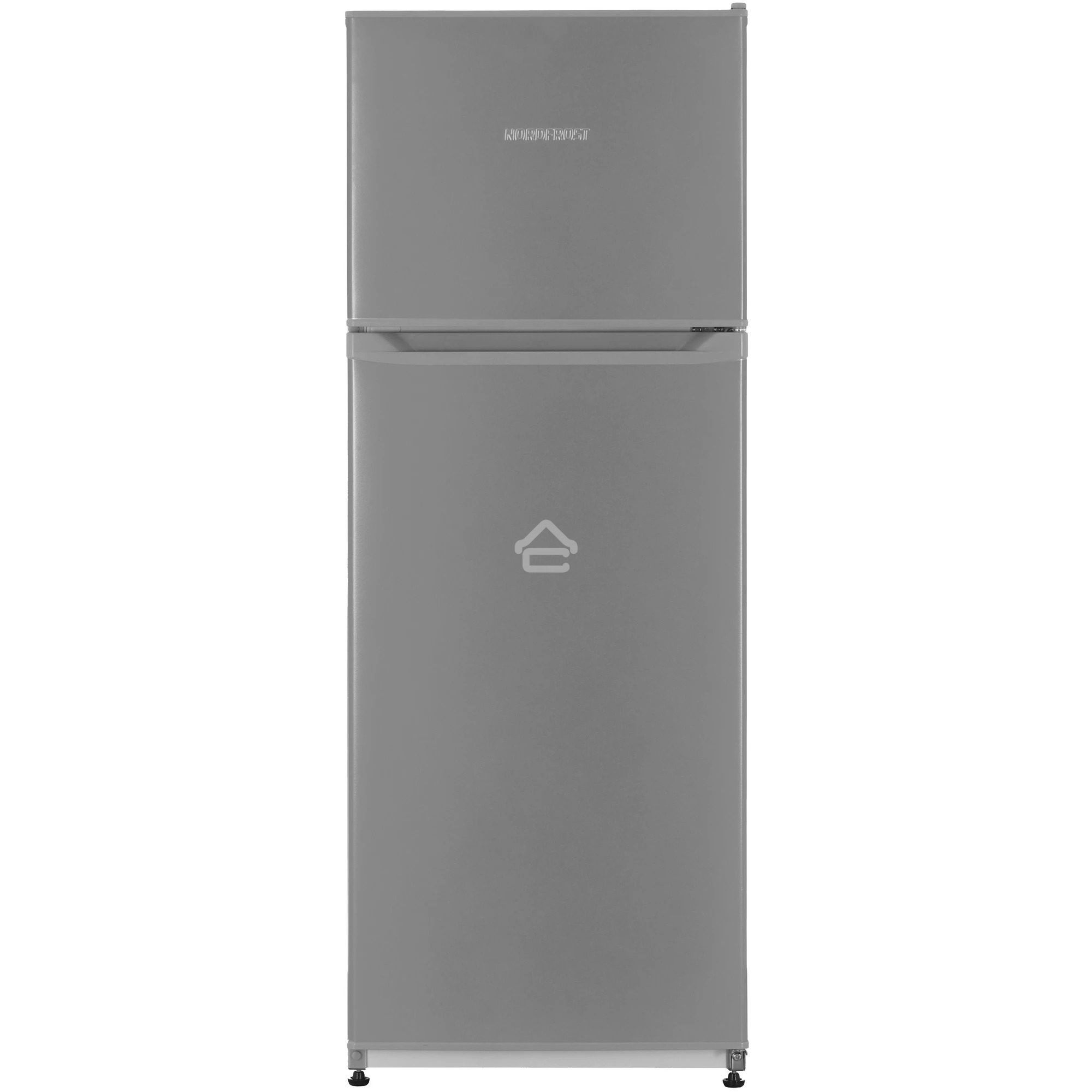 Холодильник Nordfrost NRT 145 132 серебристый двухкамерный 209/68 л морозилка сверху, ручная разморозка