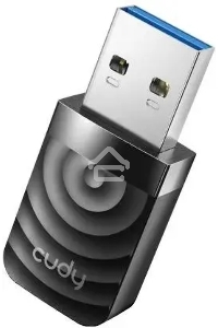 Сетевой адаптер Wi-Fi Cudy WU1300S AC1300 USB 3.0 (ант.внутр.) 1ант.