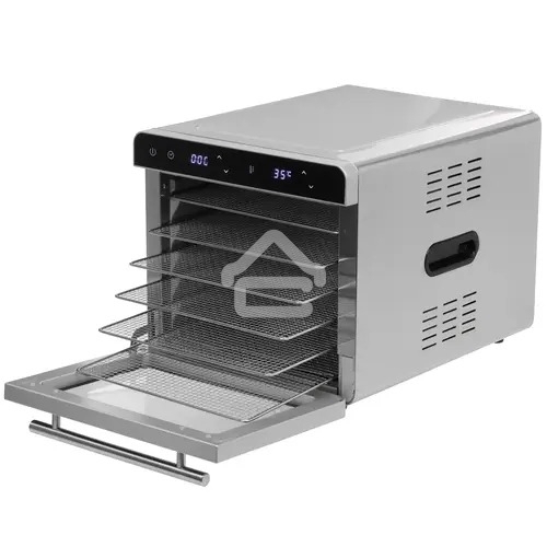 Сушилка для овощей и фруктов Kitfort КТ-1948 6под. 700Вт нержавеющая сталь