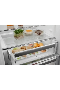 Встраиваемый холодильник Electrolux LNS9TE19S белый, двухкамерный 213/61л, морозилка снизу, No Frost