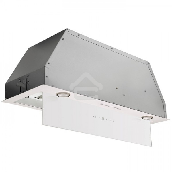 Вытяжка встраиваемая Zigmund & Shtain K 011.7 W белый, 80 см, 1050 куб. м/ч, 68 дБ