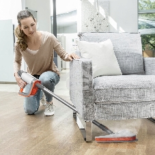 Паровая швабра Endever Odyssey Q-621 белый/оранжевый, 1500 Вт, 0,35 л