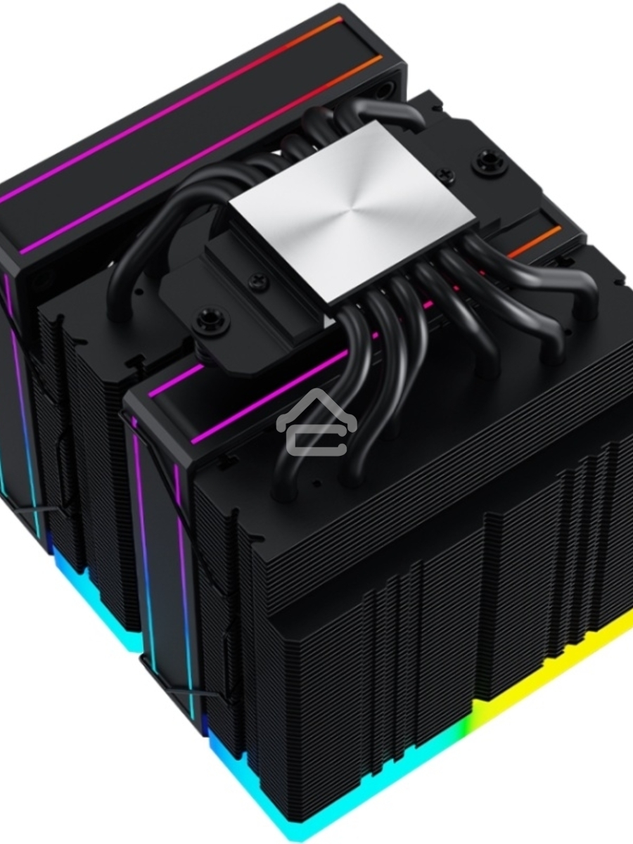 Устройство охлаждения(кулер) ID-Cooling Frozn A620 ARGB черный 120мм алюминий+медь 2000rpm 30db 4-pin 270W 154мм