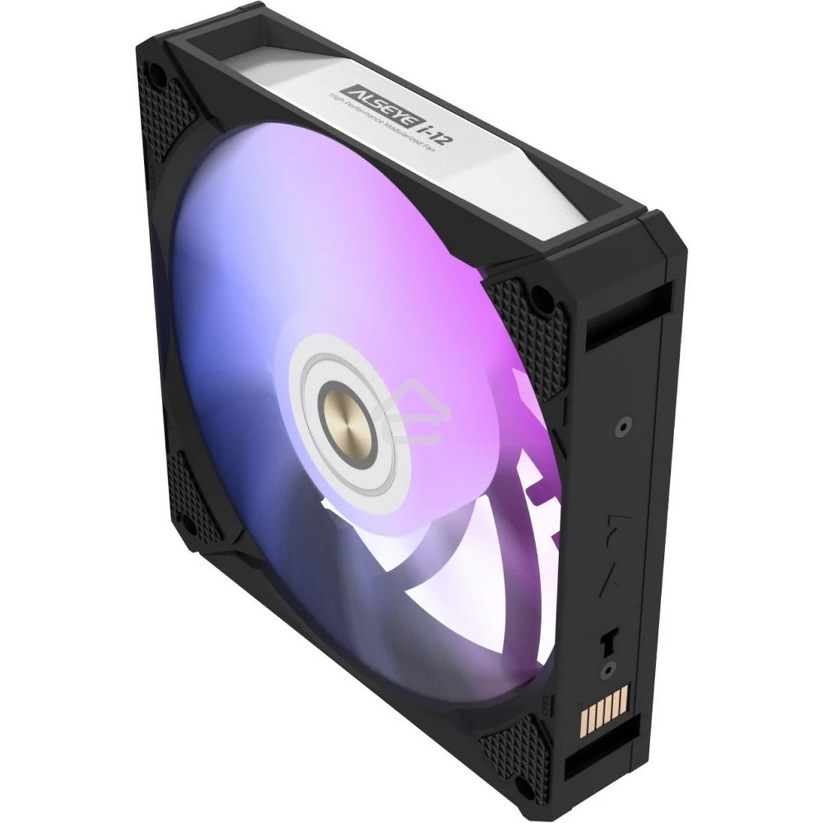 Вентилятор для корпуса Alseye i12B-K10 черный, 120 мм, 1800 об/мин, 33.2 дБ, 4 pin