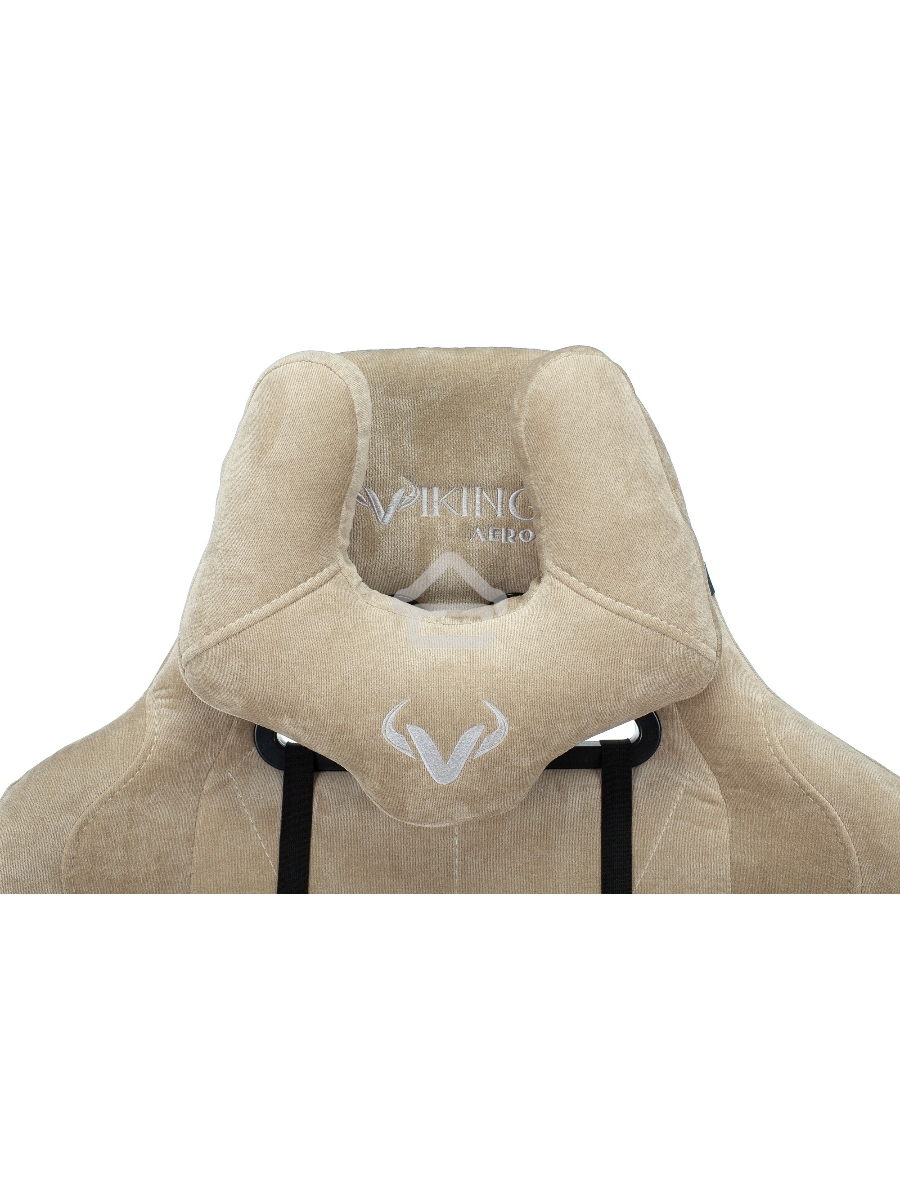 Кресло игровое Бюрократ VIKING KNIGHT LT21 FABRIC песочный крестовина металл/пластик