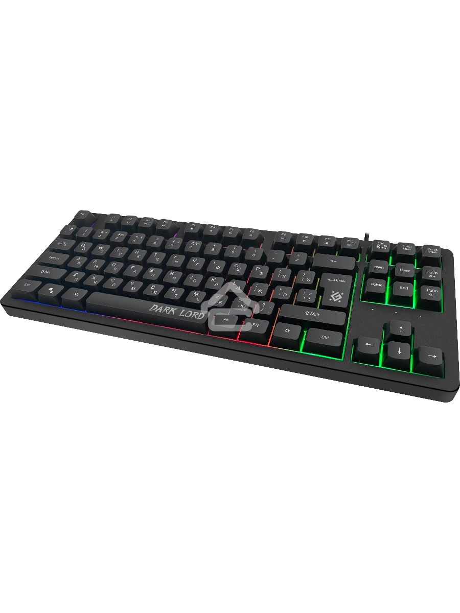 Клавиатура Defender Dark Lord GK-580  проводная, USB, черный