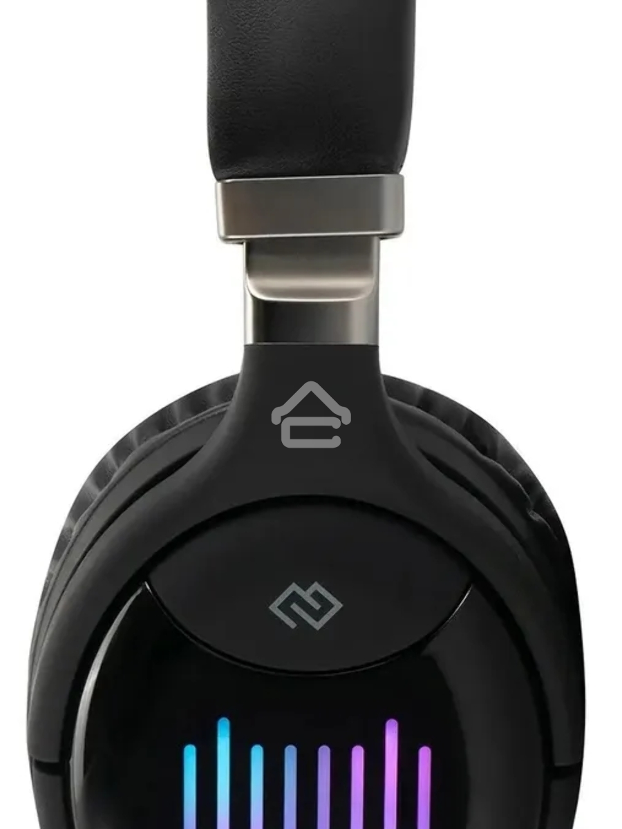 Гарнитура накладные Digma BT-16 черный беспроводные bluetooth оголовье