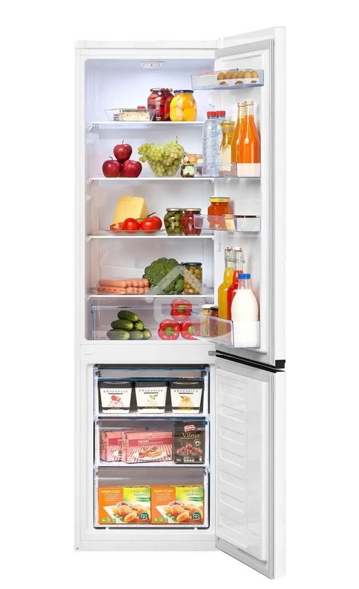 Холодильник Beko B1RCSK312W белый двухкамерный 213/87л морозилка снизу