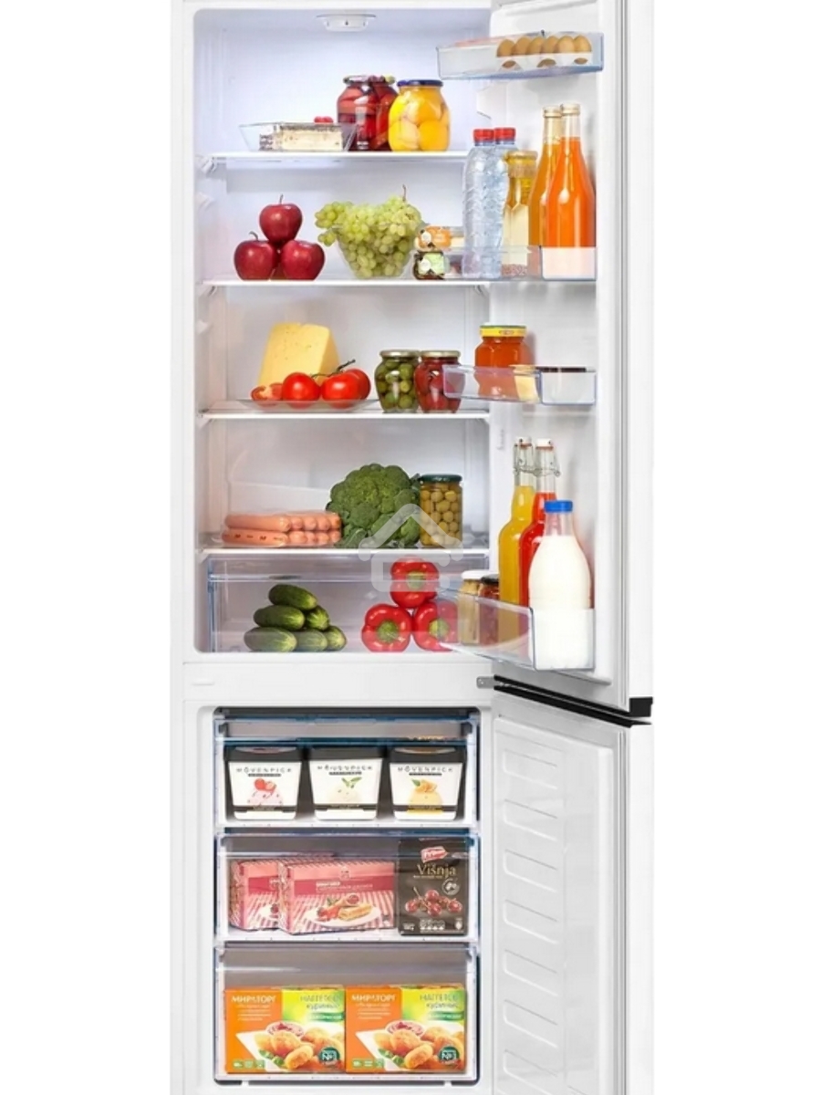 Холодильник Beko B1RCSK312W белый двухкамерный 213/87л морозилка снизу