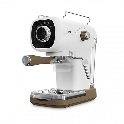 Кофеварка эспрессо BQ CM2003 белый, исп. кофе - молотый, 0.6 л, 1100 Вт, 20 Бар.