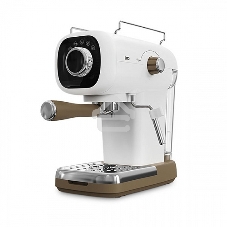 Кофеварка эспрессо BQ CM2003 белый, исп. кофе - молотый, 0.6 л, 1100 Вт, 20 бар