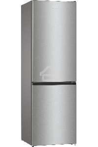 Холодильник Gorenje NRKE62XL серебристый металлик двухкамерный 203/99л морозилка снизу, No Frost